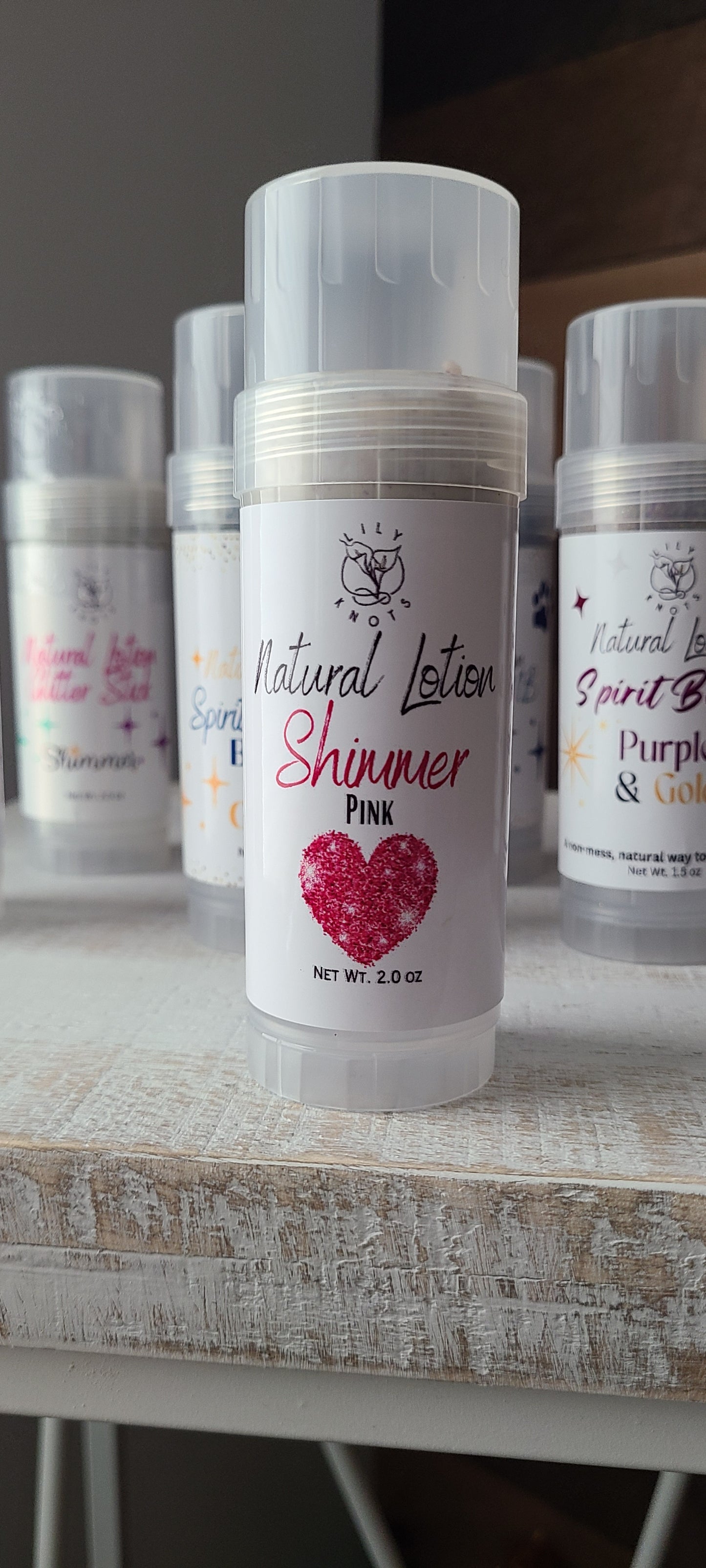 Natural Shimmer Sticks